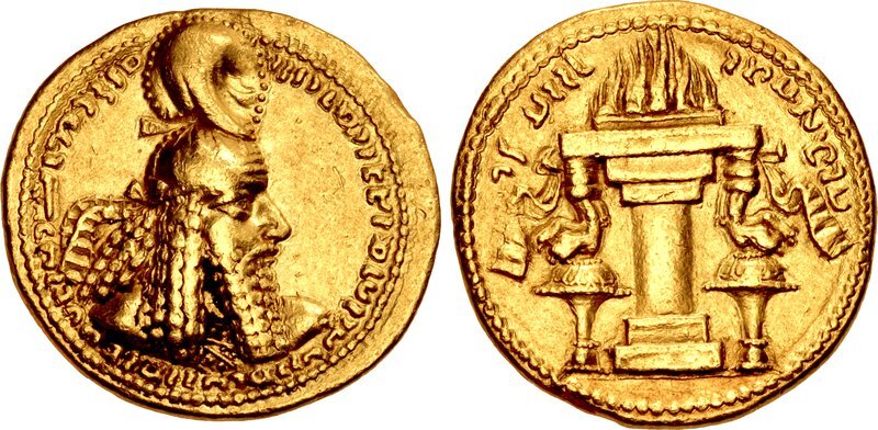 Sassanian coins: from royal portraits to economic insights